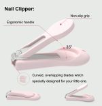 YIVEKO Baby Nail Kit, 4-in-1 Baby Nail Care Set with Cute Case, Baby Nail Clippers, Scissors, Nail File & Tweezers, Baby Manicure Kit and Pedicure kit for Newborn, Infant, Toddler, Kids-Owl Green - Image 3